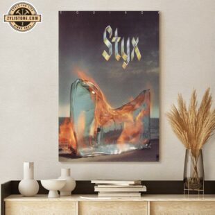 Styx Equinox Music Tour 2025 Poster Canvas