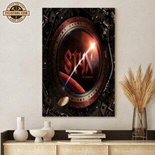 Styx Tour Concert 2025 Mission 720 Poster Canvas