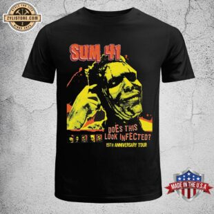 Sum 41 Does This Look Infected Pop Rock Band Unisex T-Shirt