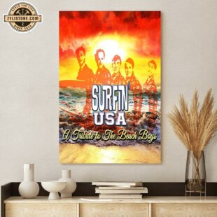 The Beach Boys Music Band Poster Canvas