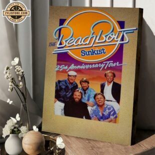 The Beach Boys Music Poster Canvas