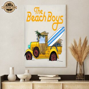 The Beach Boys Truck Poster Canvas