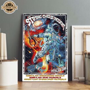 The String Cheese Incident Poster Canvas