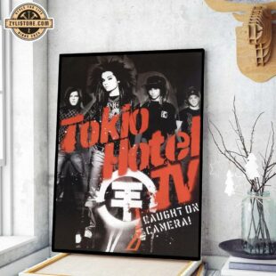 Tokio Hotel Caught On Camera Poster Canvas