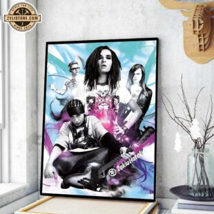 Tokio Hotel Music Band Poster Canvas Decor