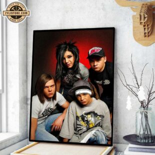 Tokio Hotel Music Band Poster Canvas Wall Art