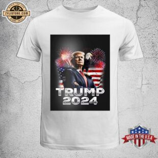 Trump For President American Flag Unisex T-Shirt