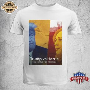 Trump vs. Harris The Battle for America Unisex T-Shirt