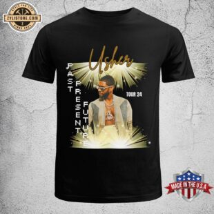 Usher 2024 Tour Music Unisex T-Shirt