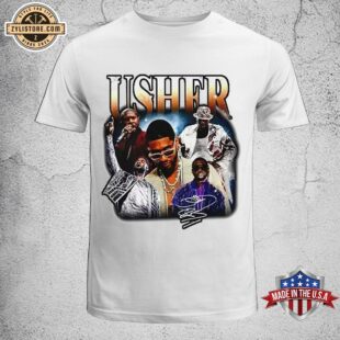 Usher Concert 2024 Music Tour Unisex T-Shirt