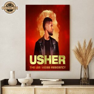 Usher The Las Vegas Residemcy Poster Canvas