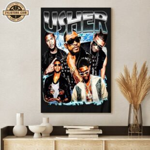 Usher Tour Past Present and Future Poster Canvas