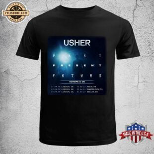 Usher World Tour 2025 Unisex T-Shirt