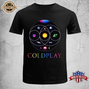 2025 Coldplay Music Of The Spheres World Tour Unisex T-Shirt