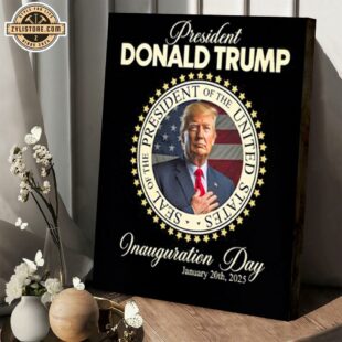 47th President Donald Trump Poster Canvas