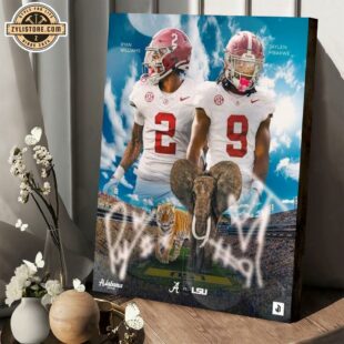 Alabama vs LSU Ryan Williams Jaylen Mbakwe Poster Canvas