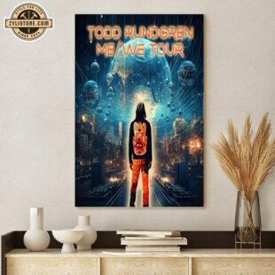 Art Me We Tour 2024 Todd Rundgren Poster Canvas