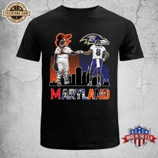 Baltimore Ravens Lamar Jackson Baltimore Orioles Adley Rutschman Unisex T-Shirt