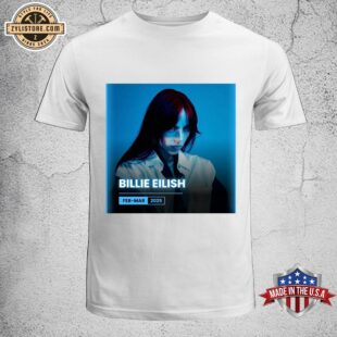 Billie Eilish Music Tour 2025 Unisex T-Shirt