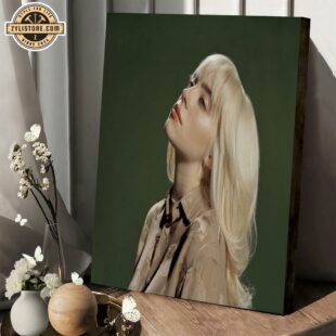 Billie Eilish Tour Music Poster Canvas