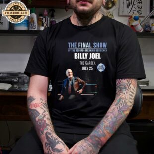 Billy Joel The Final Show The Garden Unisex T-Shirt