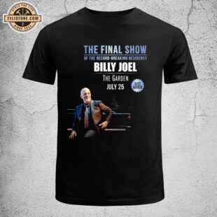 Billy Joel The Final Show The Garden Unisex T-Shirt