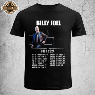 Billy Joel World Tour 2024 Unisex T-Shirt