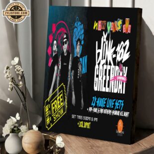 Blink-182 & Green Day Experience Music Poster Canvas