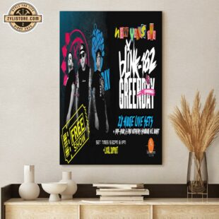 Blink-182 & Green Day Experience Music Poster Canvas