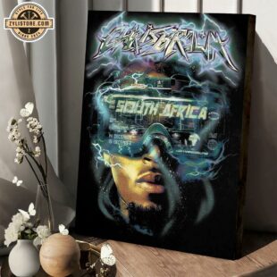 Chris Brown Speed Runner Poster Canvas