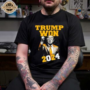 Donald Trump Won 2024 President Unisex T-Shirt