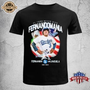 El Toro Never Dies Fernando Valenzuela Los Angeles Dodgers 1960-2024 Unisex T-Shirt