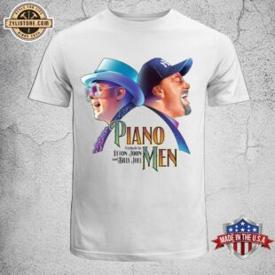 Elton John and Billy Joel Piano Men Unisex T-Shirt