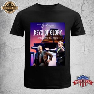 Elton John Vs Billy Joel Keys Of Glory Unisex T-Shirt