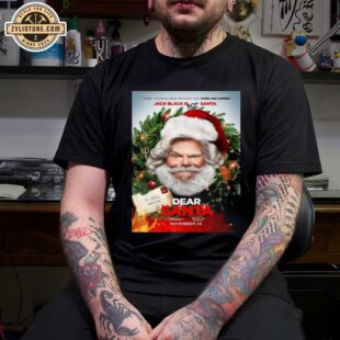 Farrelly Brothers Dear Santa Starring Jack Black as Satan Nov 25 Unisex T-Shirt