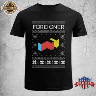 Foreigner F Logo Xmas Unisex T-Shirt