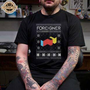 Foreigner F Logo Xmas Unisex T-Shirt