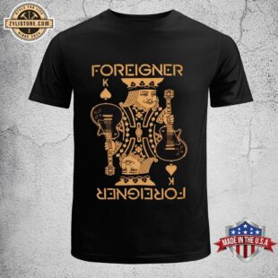 Foreigner King Of Spades Unisex T-Shirt