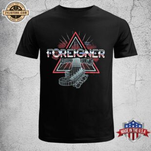 Foreigner Neon Guitar Unisex T-Shirt