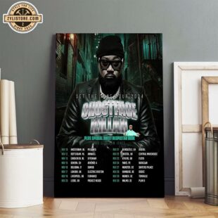 Ghostface Killah European Tour Nov 2024 Poster Canvas