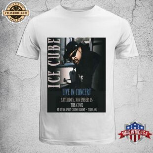 Ice Cube Live In Concert November 16, 2024 The Cove At River Spirit Casino, Tulsa OK Unisex T-Shirt