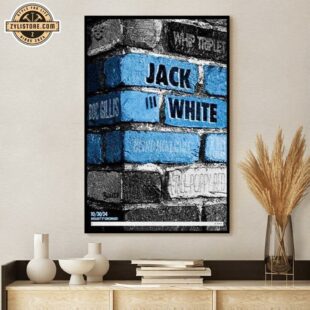 Jack White October 30 2024 Cincinnati OH Poster Canvas