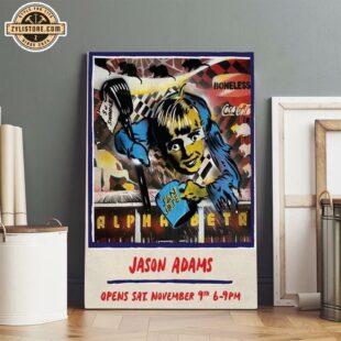 Jason Adams November 9 2024 At Heron Arts In San Francisco CA Poster Canvas