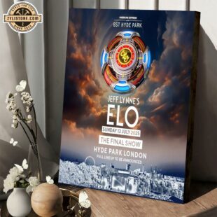 Jeff Lynne’s ELO at Hyde Park, London in 2025 Poster Canvas