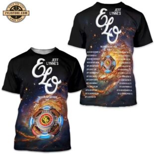 Jeff Lynnes ELO Over and Out Tour All Over Print T-Shirt