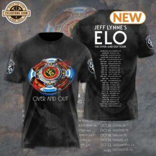 Jeff Lynne's Elo The Over And Out Tour All Over Print T-Shirt