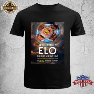 Jeff Lynne’s ELO The Over And Out Tour Unisex T-Shirt