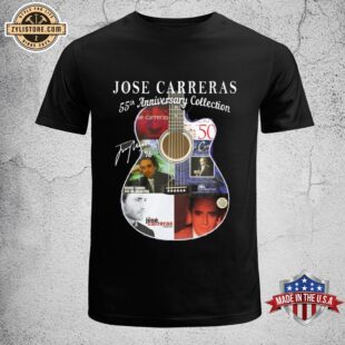 Jose Carreras – 55 Years of Iconic Music Legacy Unisex T-Shirt