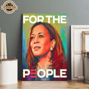 Kamala Harris For The People 2024 Election President America Poster Canvas