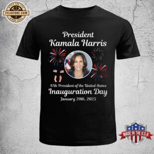 Kamala Harris Inauguration Day 2025 47th US President Unisex T-Shirt